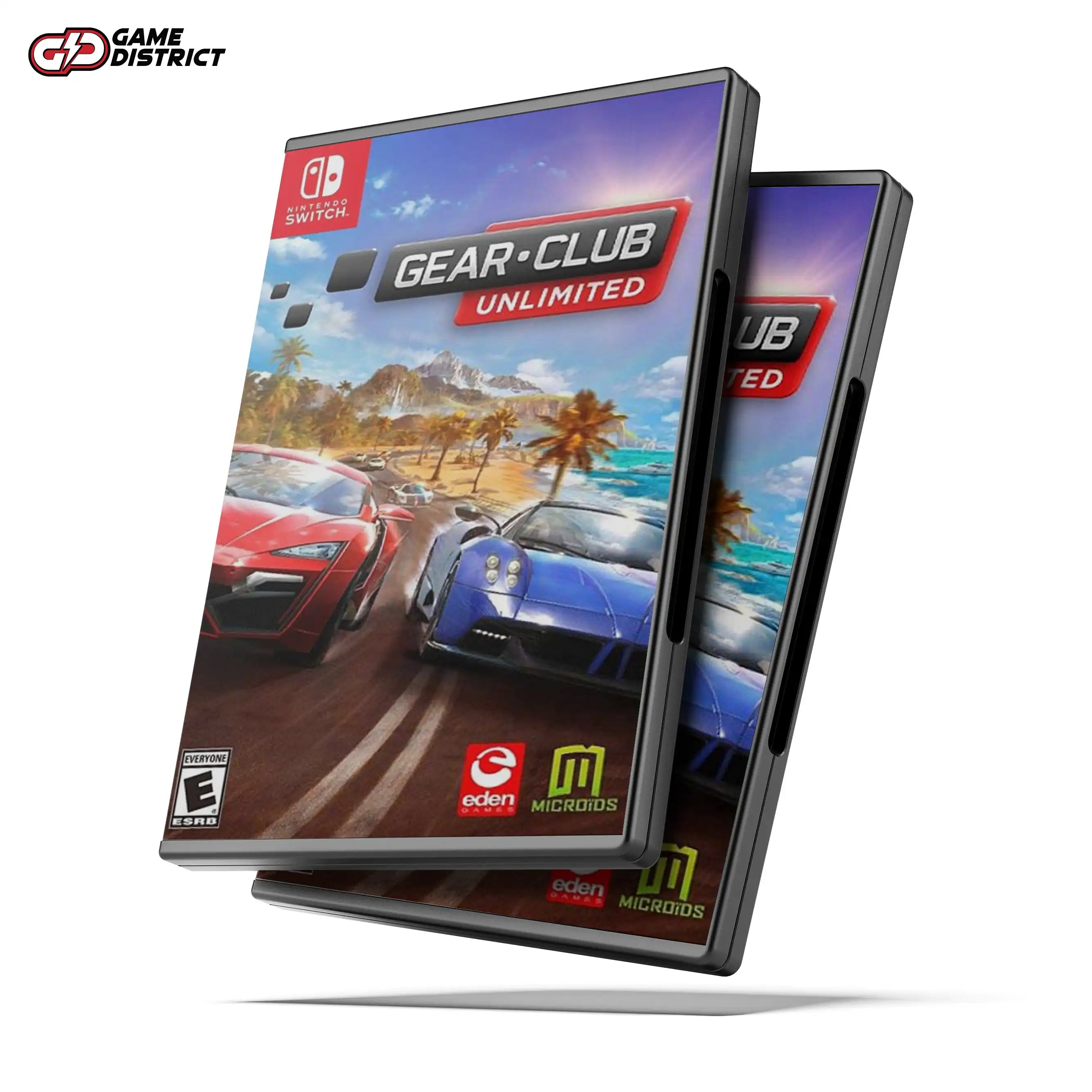 GEAR CLUB UNLIMITED Nintendo Game Cover DVD Buy Online Mockup Used